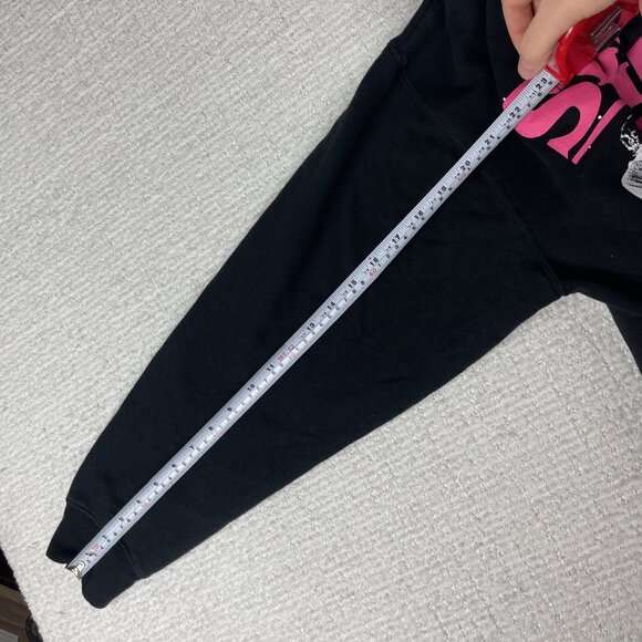 Netflix Stranger Things Fade Girls Graphic Sweatshirt Crewneck Black Size Med - Picture 10 of 16